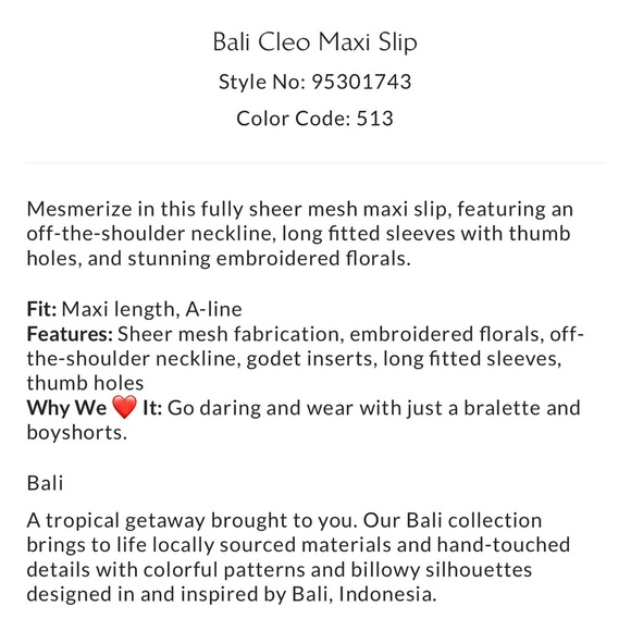 We the free chocolate sheer with embroidered flowers, NWT - Picture 4 of 4